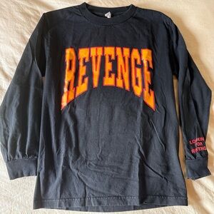 Drake Revenge 2016 Tour Shirt Black and Orange